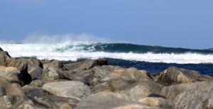 Blue Barreling Wave